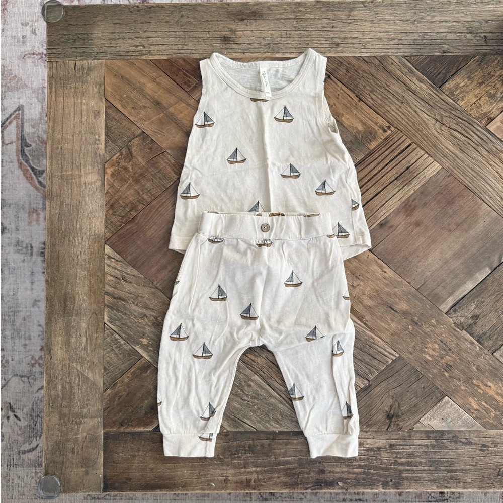 Rylee and Cru Sailboat Set (0-3 mo)